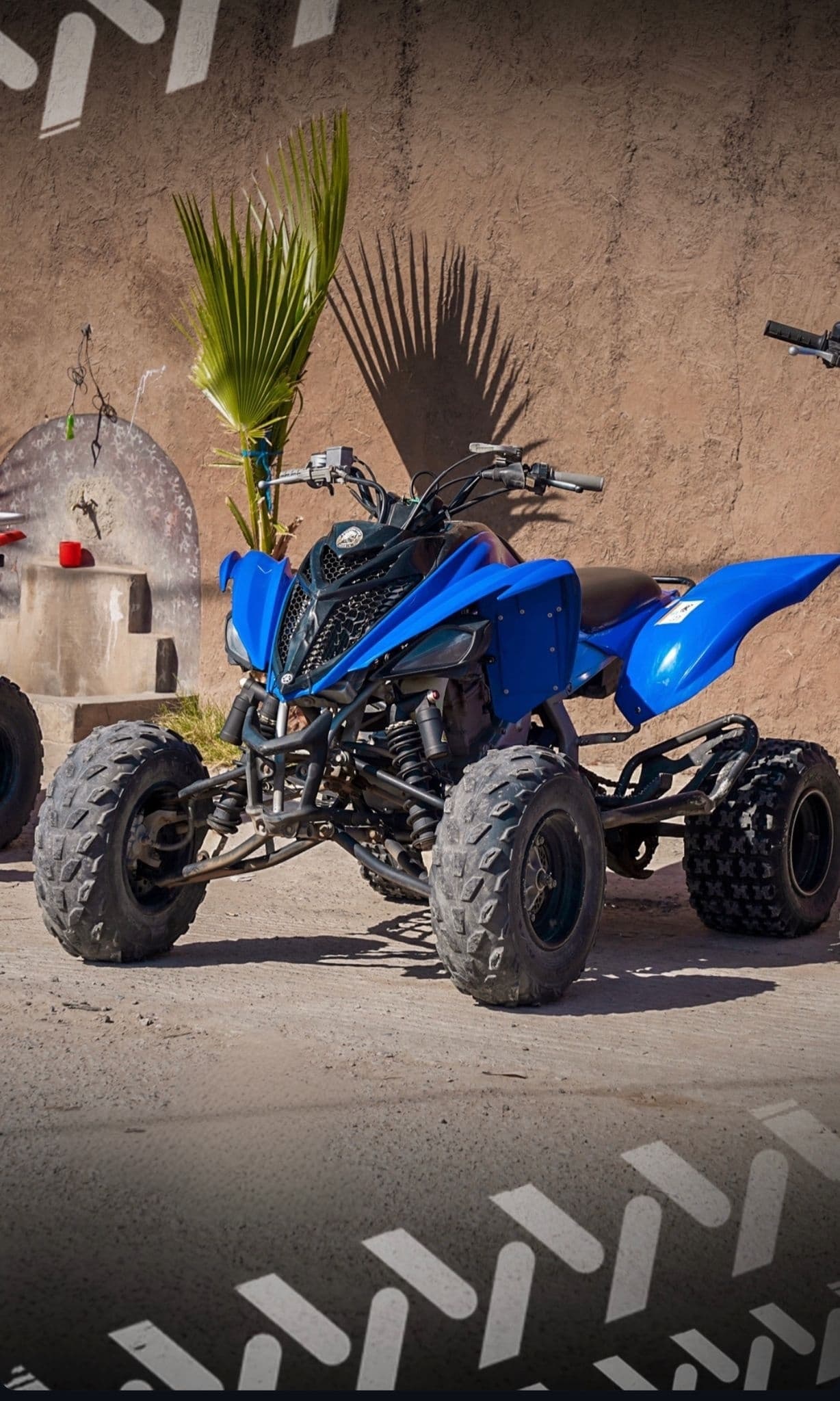 Balade en quad Yamaha 700 Raptor
